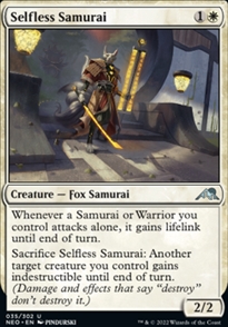 Selfless Samurai